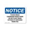 Signmission Please Break Cardboard Boxes Down Do Not , 10 Inch X 7 Inch, Decal OS-NS-D-710-L-17337 - alternate 1