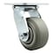 Service Caster 4 Inch SS Thermoplastic Rubber Wheel Swivel Caster with Ball Bearing SCC SCC-SS30S420-TPRBF - alternate 1