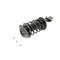Kyb Complete Corner Unit Assembly -Strut, Mount and Spring,  SR4065 - alternate 2