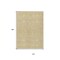 Homeroots 10' X 14' Gold And Ivory Geometric Washable Indoor Outdoor Area Rug 612129 - alternate 2