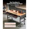 Vevor 48" Mobile Workbench with Adjustable Height, Power Outlet & Pegboard FGM4824V - alternate 2