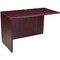 Boss 42" W Desk Return, Mahogany N196-M - alternate 1