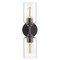 Jonathan Y Giles 16" 2-Light Farmhouse Industrial Iron Cylinder LED Sconce, Oil Rubbed Bronze/Clear JYL9548A - alternate 6