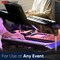 The Promaster Adjustable Z-Style Piano Keyboard Stand 20-34in, Portable, Foam-Padded Arms, Black PRMSKEY44 - alternate 3
