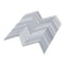 Apollo Tile Gray 12x12 Equator Marble Polished Floor and Wall Mosaic Tile 5.08 sqft/case, 5PK APLMRM88CV05A - alternate 4