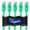 Maximm 20ft Cat6 Pure Copper UTP Ethernet Cable, 5PK, Green, 5PK CAT6675 - alternate 1