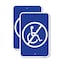 Signmission No Handicap Symbol, 12'' X 18'' 2 Signs, Heavy Gauge Aluminum, 2PK A-1218-2PACK-23846 - alternate 1