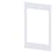 Siemens System masking frame 375 x 220 mm, for Size NH1, accessory for fuse switch 3NP1943-1DA00 - alternate 1