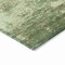 Homeroots 8' Artichoke Green And Pale Aqua Round Abstract Washable Indoor Outdoor Area Rug 630635 - alternate 4