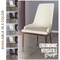 Leisuremod Viva Collection Modern Wooden Dining Chair in Light Taupe, 2PK VC24LTP2 - alternate 3
