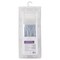 Simple Spaces Shower Curtain with Hook, PVC/Vinyl, Clear, Clear SD-625CL-3L - alternate 2