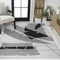 Jonathan Y Shelby Coastal Vintage Abstract Palm Leaf Gray/Cream 4 ft. x 6 ft. Indoor/Outdoor Area Rug TSN403C-4 - alternate 4