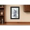 Homeroots Tea Tower Blue 2 Black Framed Print Kitchen Wall Art 408106 - alternate 3