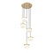 Z-Lite Renaud Modern Gold 5 Light Chandelier 827P6-5R-MGLD-LED - alternate 2