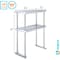 Amgood 12 in. x 24 in.  Stainless Steel Double Deck Over Shelf AMG DOS-1224 - alternate 5