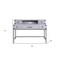 Homeroots 54" Gray Wood Writing Desk With Five Drawers 491383 - alternate 3
