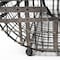Homeroots Set of Two Gray Metal Indoor Outdoor Serving Tray With Handles 376049 - alternate 3