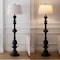 Jonathan Y Taylor 67" Rustic Farmhouse Spindled Resin LED Floor Lamp, Black JYL3000B - alternate 5