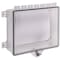 Safety Technology International Protective Cabinet, Polycarbonate, Surface Mount, 10 7/8 in W x 8 7/8 in H x 3 5/8 in D, Clear STI-7521 - alternate 1