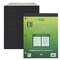 Signature Collection Case of Engineering Covered Notepads, 8.5"x11", 80 sht/book, Green Tinted, Heavyweight Backer Board, PK24 95371CS - alternate 1