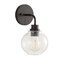 Jonathan Y Sandrine 6.5" 1-Light Iron/Seeded Glass Cottage Rustic LED Vanity Light, Oil Rubbed Bronze JYL7526A - alternate 3