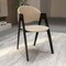 Leisuremod Savor Collection Modern Dining Chair in Taupe SC22TP - alternate 5