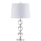 Jonathan Y Cole 27" Crystal LED Table Lamp, Clear/Chrome JYL2042A - alternate 3