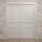 Sartodoors Sliding French Double Pocket Doors 36 x 96 inches, Ego 5012 Painted White Oak, Kit Rail Hardware ,  EGO5012DP-PWO-3696 - alternate 2