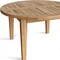 Homeroots 35" Natural Rounded Solid Wood Outdoor Coffee Table 554933 - alternate 2