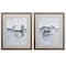 Homeroots 27" X 33" Distressed Wood Toned Frame Boat On The Horizon, Set Of 2, 2PK 365624 - alternate 1