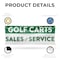 Signmission Golf Carts Sales and Service, 36 Inch x 96 Inch, Vinyl Banner B-96-30677 - alternate 3