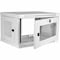 Tripp Lite 6U WALL MOUNT RACK ENCLOSURE SERVER CABINET WHITE W/ ACRYLIC GLASS DOOR SRW6UWG - alternate 1