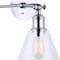 Canarm Vanity Lightng, 2 Lght, 100W, 17x10.25x9.5", Height: 10-1/4" IVL628A02BN - alternate 3