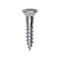 Auveco 8 x 3/4in Phillips Flat Head Wood Screw Zinc, 100PK 9564 - alternate 1