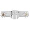 Dura Faucet Used For Bathtub With Tub And Shower Diverter Crystal Acrylic Knob Chrome Polished DF-SA610A-CP - alternate 3