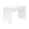 Homeroots 47" White Wood Sled Computer Desk 490007 - alternate 4