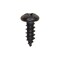Auveco Phillips Pan Head Tapping Screw #6 x 3/8in Black Oxide, 100PK 16889 - alternate 1