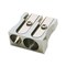 Charles Leonard Two-Hole Metal Pencil Sharpener, PK12, 12PK 77755 - alternate 1