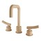 Kingston Brass Widespread Bathroom Faucet with Push Pop-Up Drain, Light Wood KS145LWTKL - alternate 1