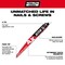 Milwaukee Tool Reciprocating Saw Blade, Tapered Back 48-00-7252 - alternate 3