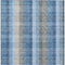 Homeroots 8' X 10' Denim Blue Sky Blue And Beige Plaid Washable Indoor Outdoor Area Rug 613966 - alternate 2