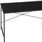 Homeroots 47" Black Wood and Stainless Steel Computer Desk 568045 - alternate 2