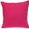 Homeroots 20" Hot Pink Cotton Throw Pillow With Fringe 529314 - alternate 3