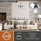 Vaxcel Roland 3 Light Oil Rubbed Bronze Industrial Mini Chandelier Clear Prism Glass Shades H0275 - alternate 2