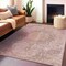 Homeroots 3' X 5' Pink Floral Medallion Washable Indoor Outdoor Area Rug 607914 - alternate 4