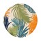 World Rug Gallery Amalfi Contemporary Tropical Floral Indoor/Outdoor Area Rug 8 ft Round Multi 8013MULTI8RND - alternate 2