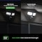 Home Zone Security 3,000-Lumen Twin-Head Halo Dual-Brightness LED Security Floodlight ES00929G - alternate 3