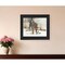 Homeroots The Joy of Snow 1 Black Framed Print Wall Art 404933 - alternate 2