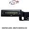 Race Sport Lighting 2021-2022 Ford F150 Hitch Bar Reverse 7in LED Flood Lighting Heavy Duty Bolt-On Blacked Out Kit F150HB21UP - alternate 2