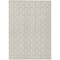 Homeroots 5' X 8' Beige And Ivory Ogee Washable Indoor Outdoor Area Rug 601525 - alternate 3